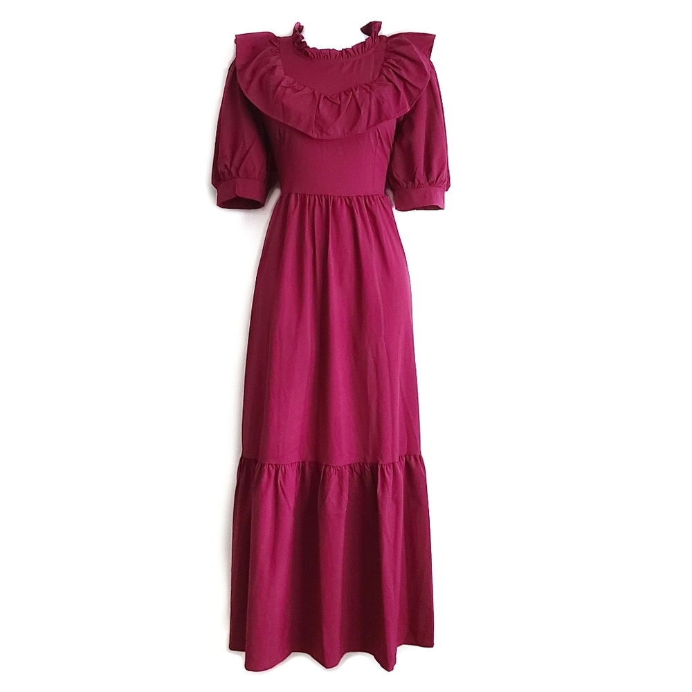 Burgundy Maxi Dress